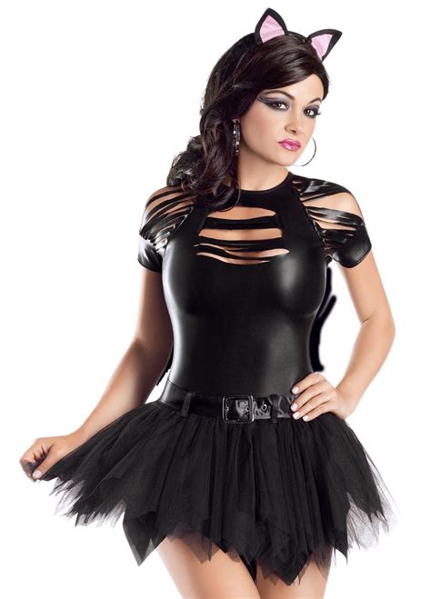 Sexy Black Cat Costume for Women